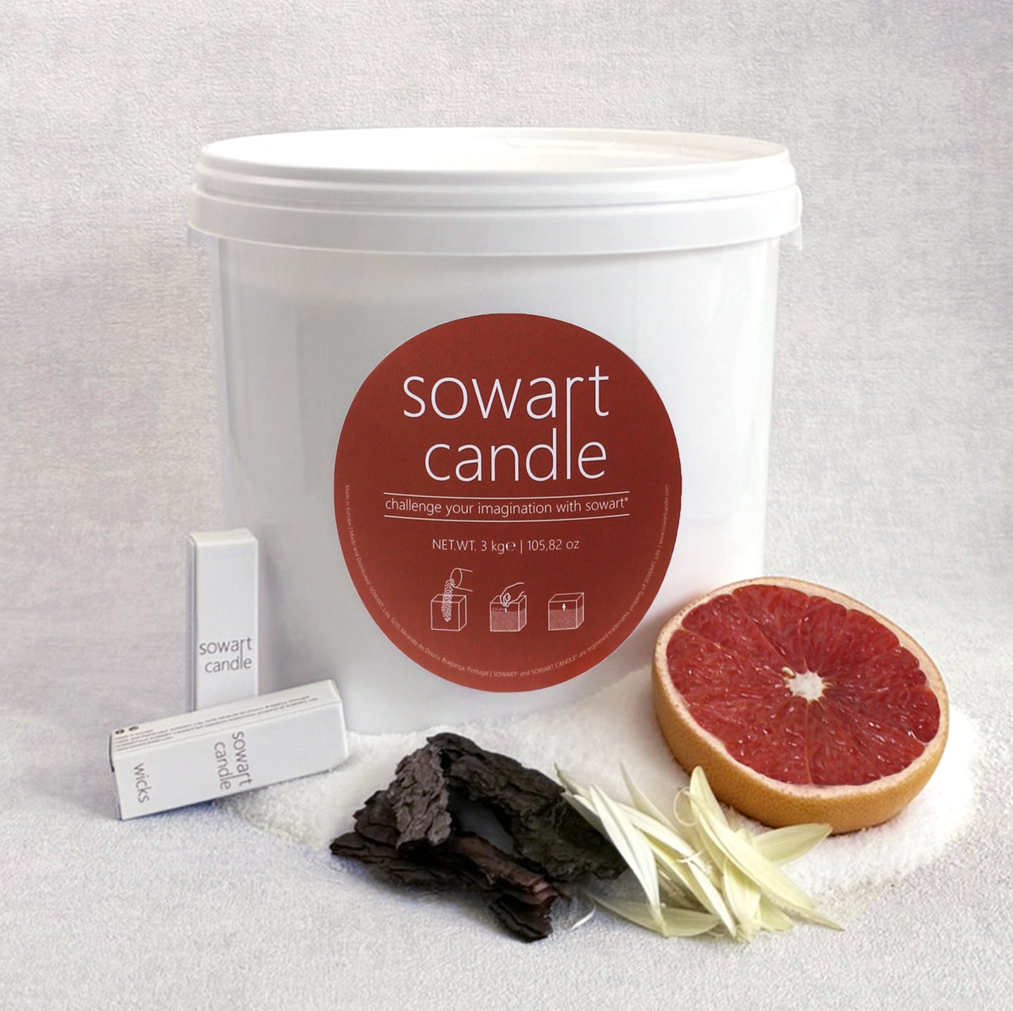 SOWART MIRANDA - Vela Perfumada, 3kg