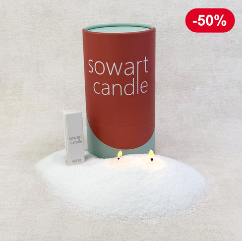 SOWART NATURAL - Vela Natural, 500gr