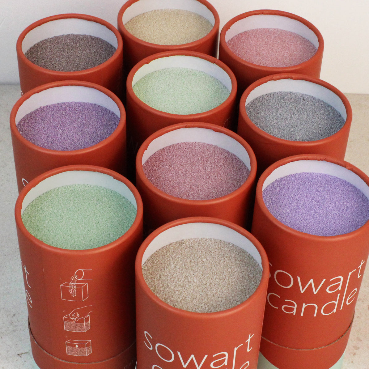 COLOR PORTO - Vela Colorida e Perfumada, 500gr