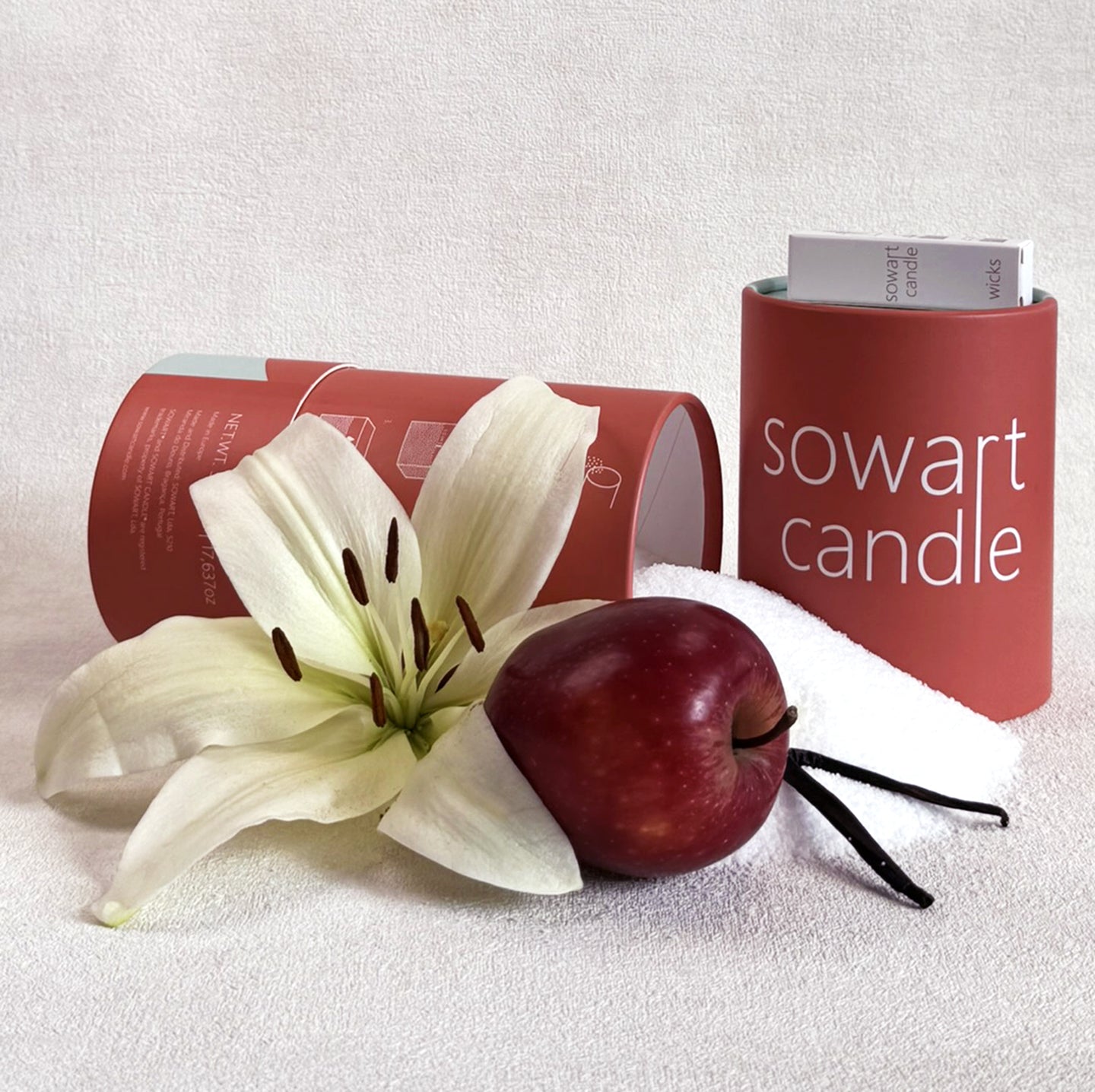 SOWART PORTO - Vela Perfumada, 500gr