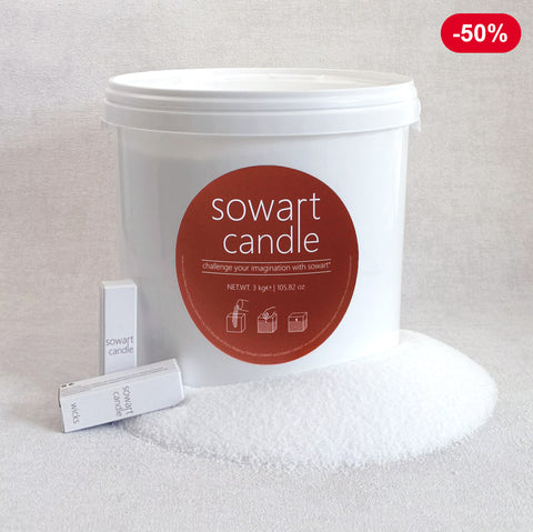 SOWART NATURAL - Vela Natural, 3kg