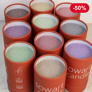 COLOR MIRANDA - Vela Colorida e Perfumada, 500gr